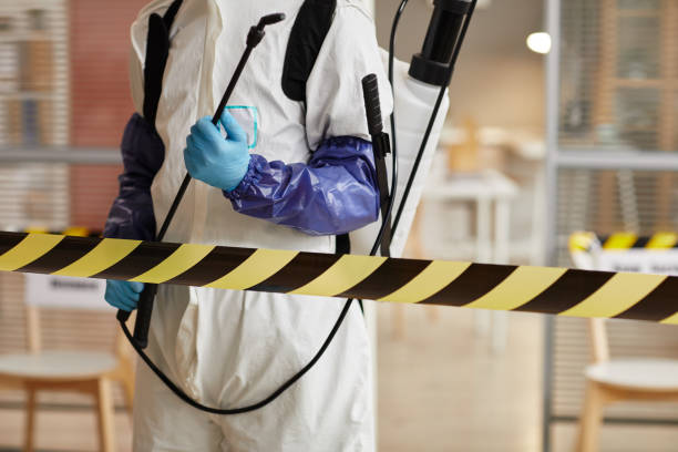 Professional Biohazard technician working in Refugio, TX